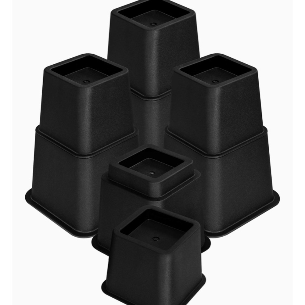 Heavy Duty Adjustable Bed Furniture Risers 3,5,8 inches